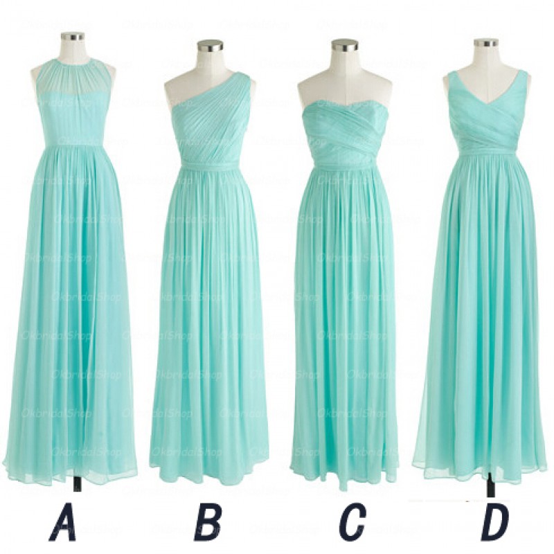 Tiffany Blue Bridesmaid Dresses 64